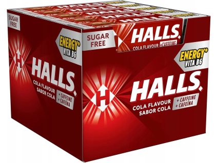 Halls Energy Vita B6 Cola karton 20 x 32 g