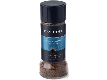 Davidoff Decaf Elegant bezkofeinová instantní káva 100g