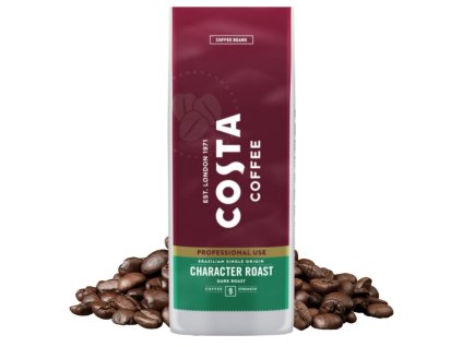 costa coffee character roast brasilian zrnkova kava 1kg