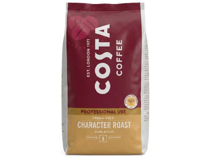 Costa Coffee Character Roast Crema Gold zrnková káva 1kg