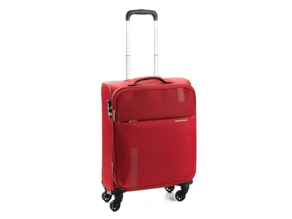 169687 6 cestovni kufr roncato speed 4w s red