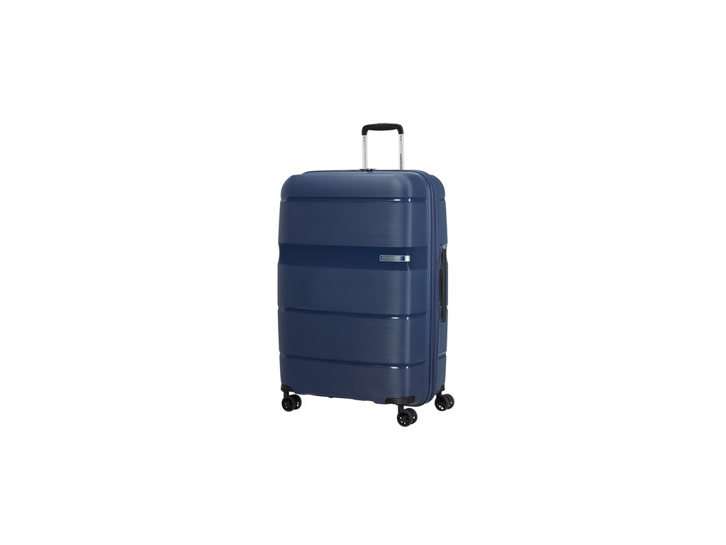 American Tourister Linex Spinner L - Valigia Grande Blu Navy, 102 Litri - Foto 10