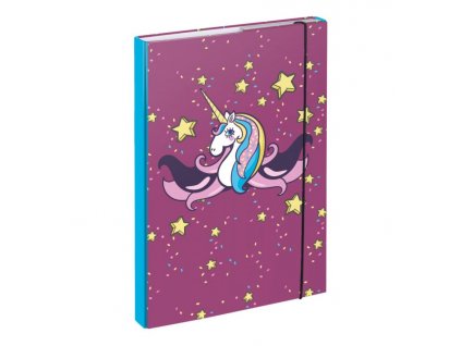 64635 1 baagl desky na skolni sesity a4 unicorn