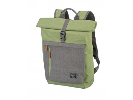189505 batoh travelite basics rollup green grey