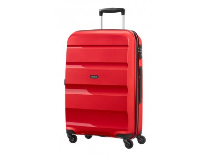 174952 10 cestovni kufr american tourister bon air 4w m cervena