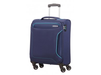 174979 6 cestovni kufr american tourister holiday heat 4w s modra