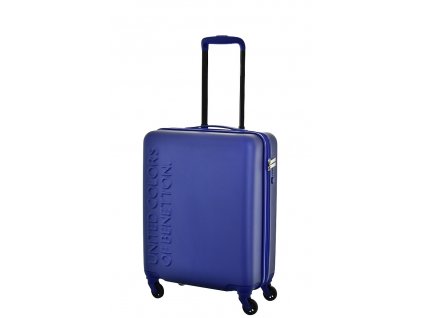 173491 6 cestovni kufr benetton ucb 4w s modra