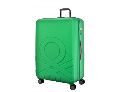 173554 6 cestovni kufr benetton ultra logo l zelena
