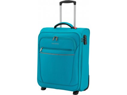 166978 3 cestovni kufr travelite cabin s 55 turquoise