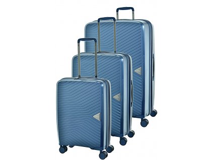 172537 1 cestovni kufry set 3ks march gotthard s m l orion blue metallic