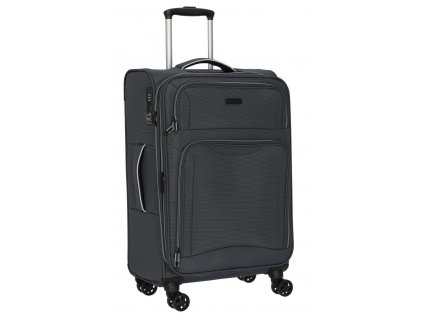 D amp N Travel Line 9204 4 Rollen Trolley M 66 cm erw grau 9264 13 5