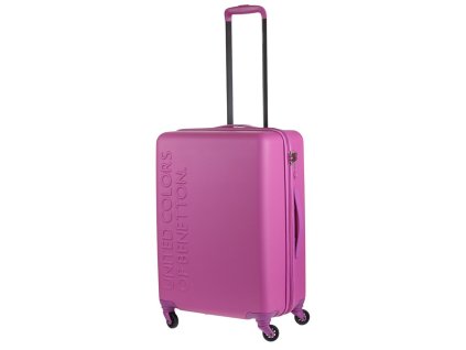 Kufr Benetton UCB fialovy stredni 1