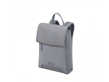 Samsonite ZALIA 3.0 Backpack W/Flap 14.1" Silver Grey