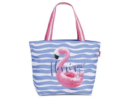 Plážová taška Fabrizio Flamingo