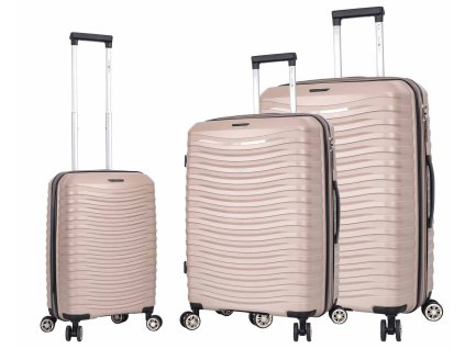 Cestovní kufry set 3ks Snowball  Waves PP 4W S,M,L