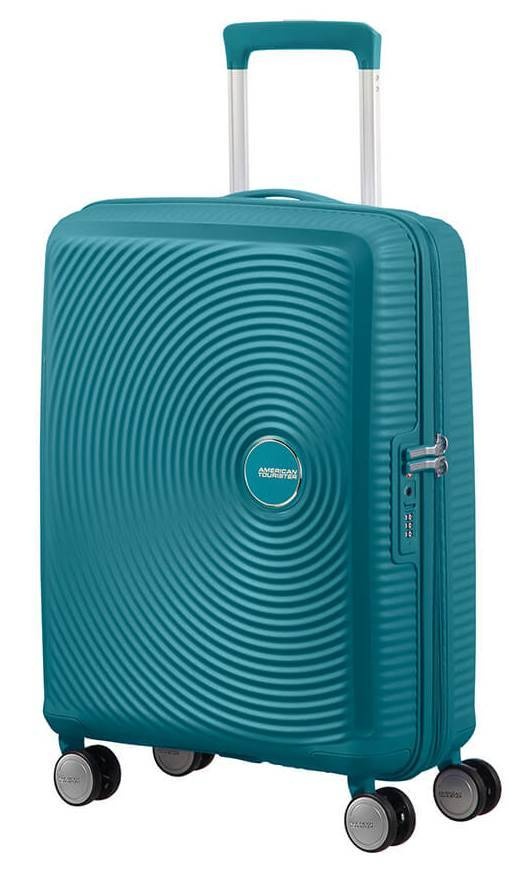 Cestovní kufr American Tourister Sound Box S EXP 32G001-14 35 L petrolejová