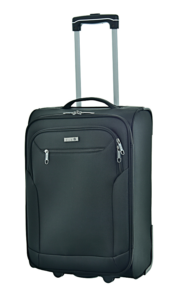 Cestovní kufr d&n 2W S 6850-01 37 L černá