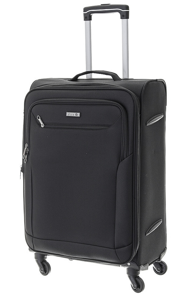 Cestovní kufr d&n 4W M 6864-01 60 L černá