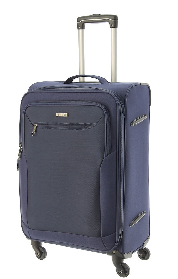 Cestovní kufr d&n 4W M 6864-16 60 L modrá