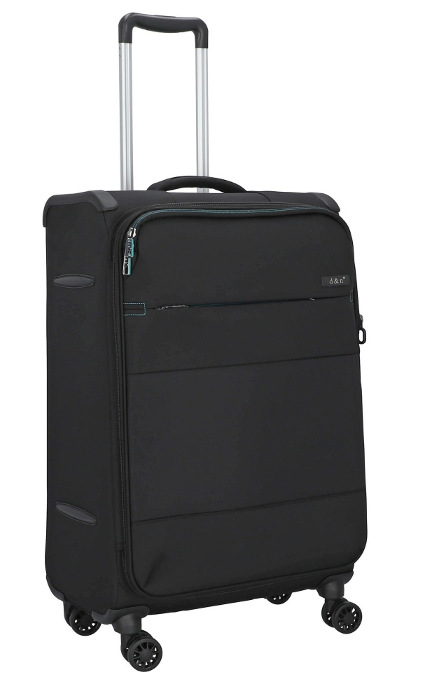 Cestovní kufr d&n 4W M 9064-01 68 L černá