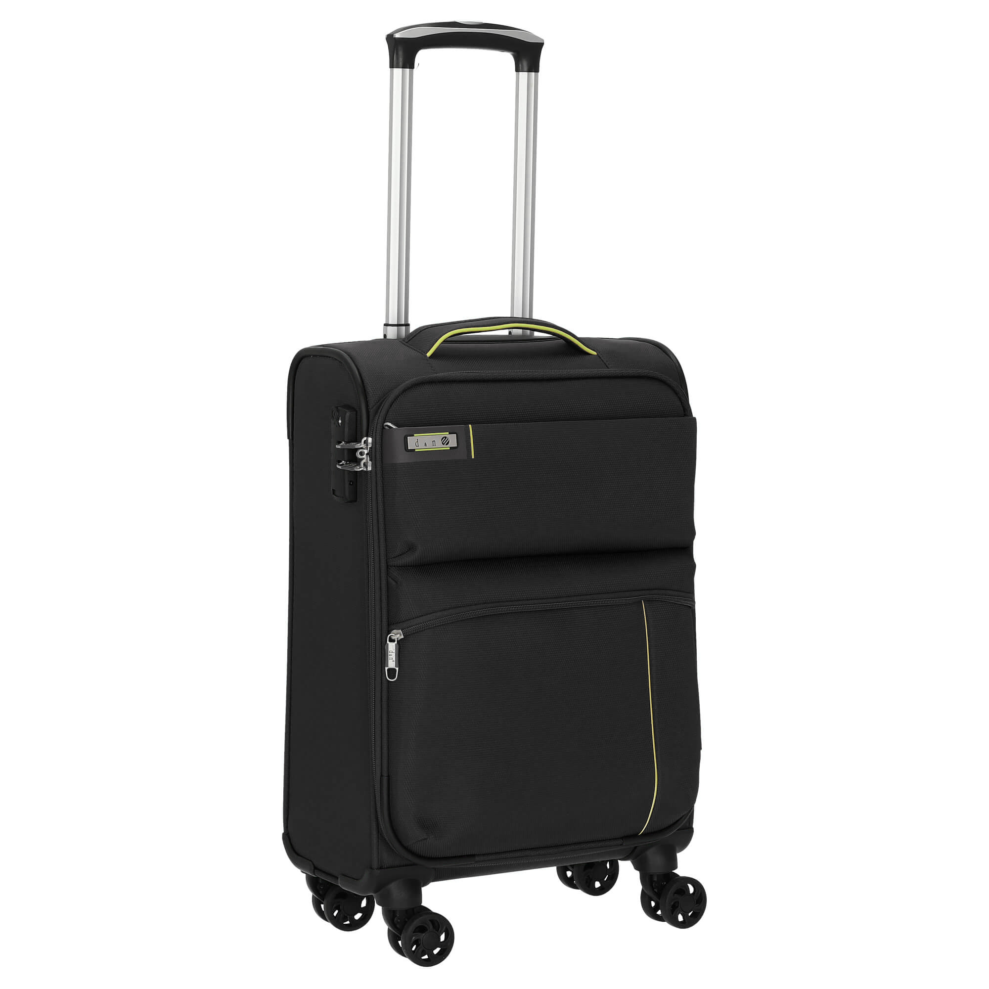 Cestovní kufr d&n 4W S 6754N-01 36 L černá