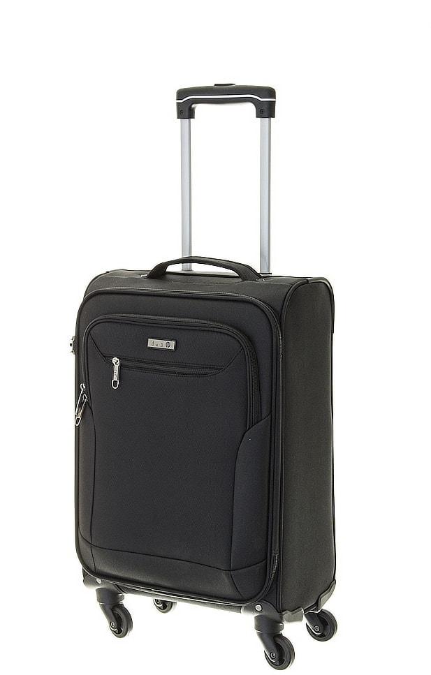Cestovní kufr d&n 4W S 6854-01 35 L černá