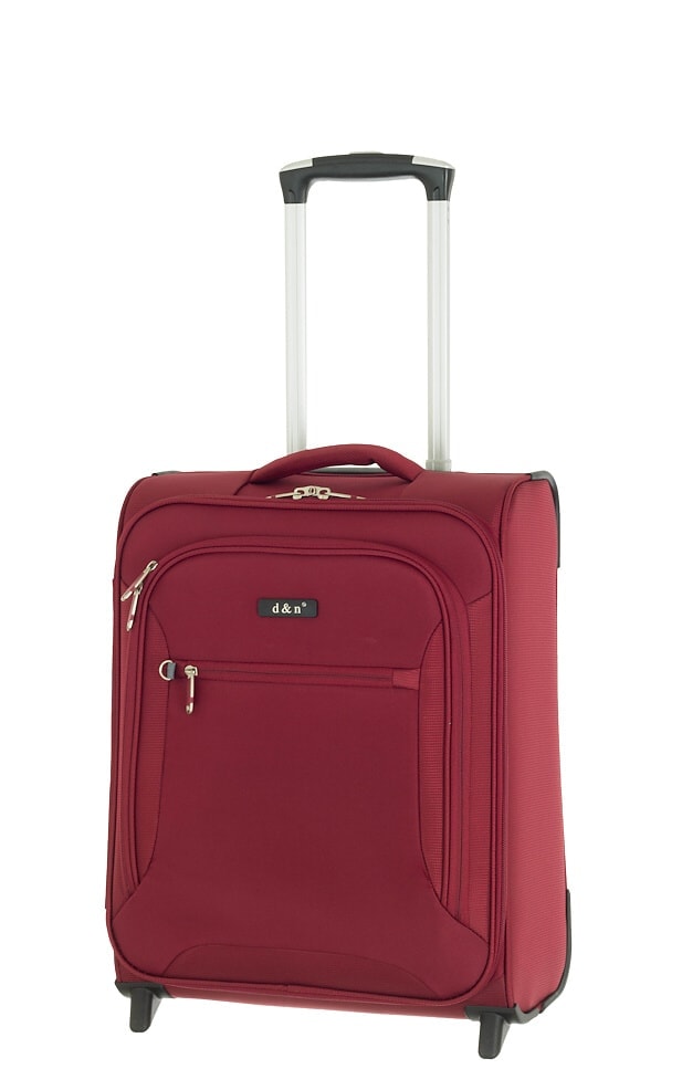 Cestovní kufr d&n S 6454-12 35 L červená