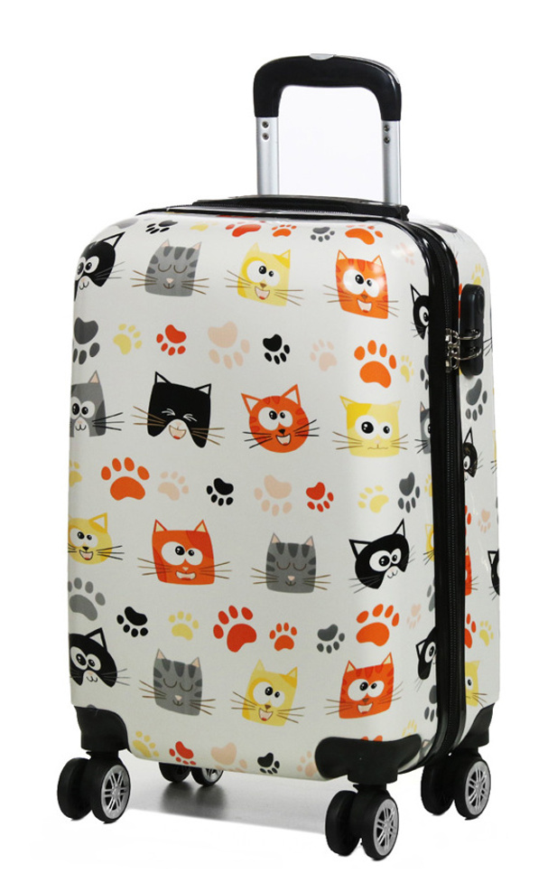 Snowball Cestovní kufr MADISSON 4W ABS S 86820M-00 38 L vícebarevná
