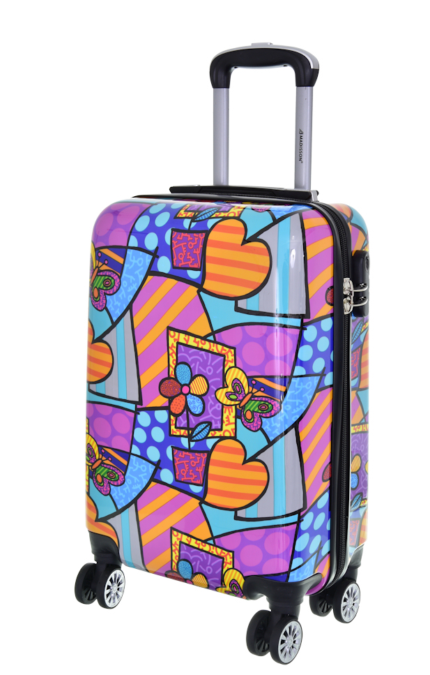 Cestovní kufr MADISSON 4W ABS S 96820B-50-00 38 L vícebarevná
