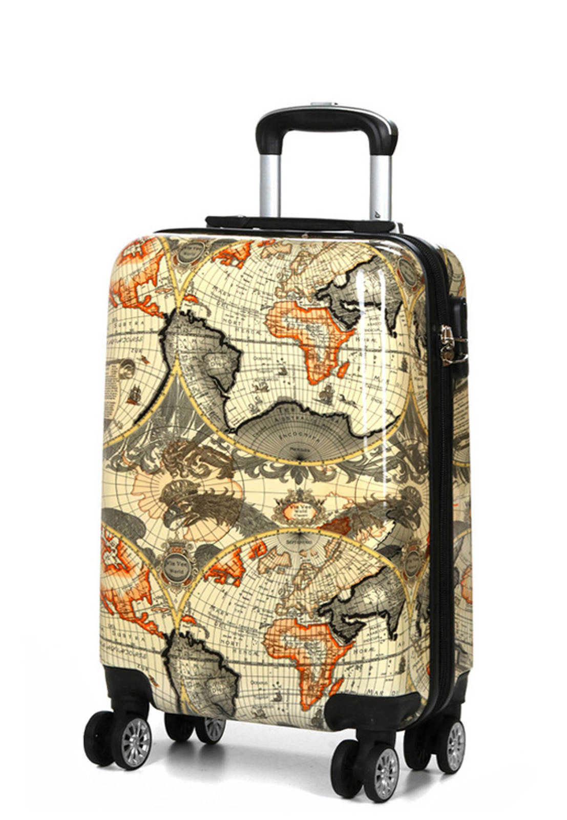 Cestovní kufr MADISSON 4W ABS S 96820D-50-00 38 L vícebarevná