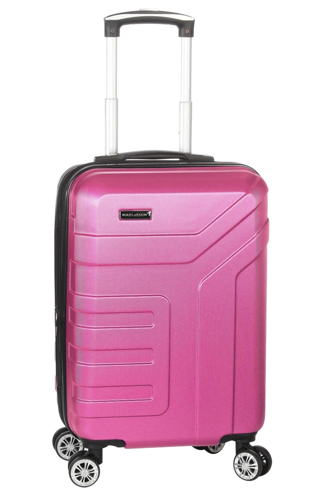 Cestovní kufr MADISSON 4W ABS S S87104-55-30 38 L růžová