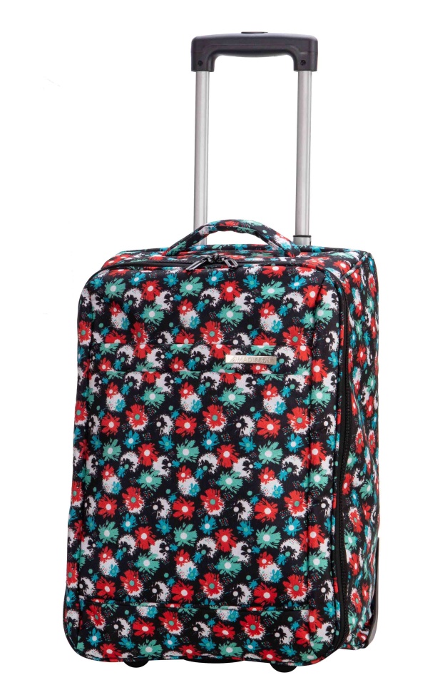 Cestovní kufr Madisson skládací 2W S PRINT 62702B-51-01 35 L vícebarevná