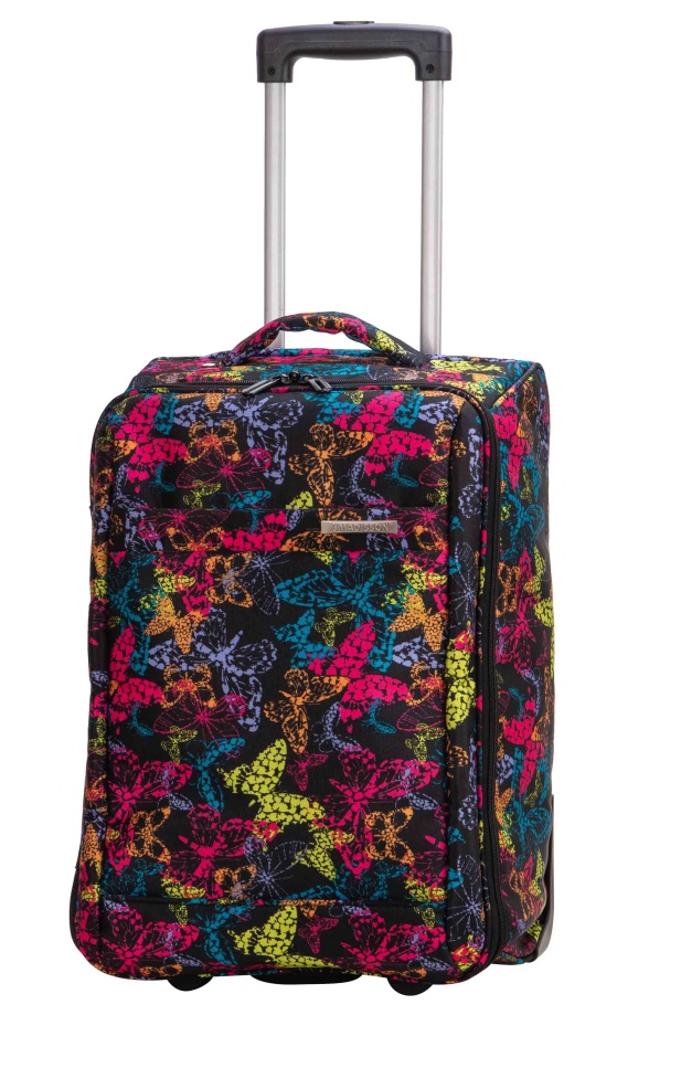 Cestovní kufr Madisson skládací 2W S PRINT 62702D-51-01 35 L vícebarevná