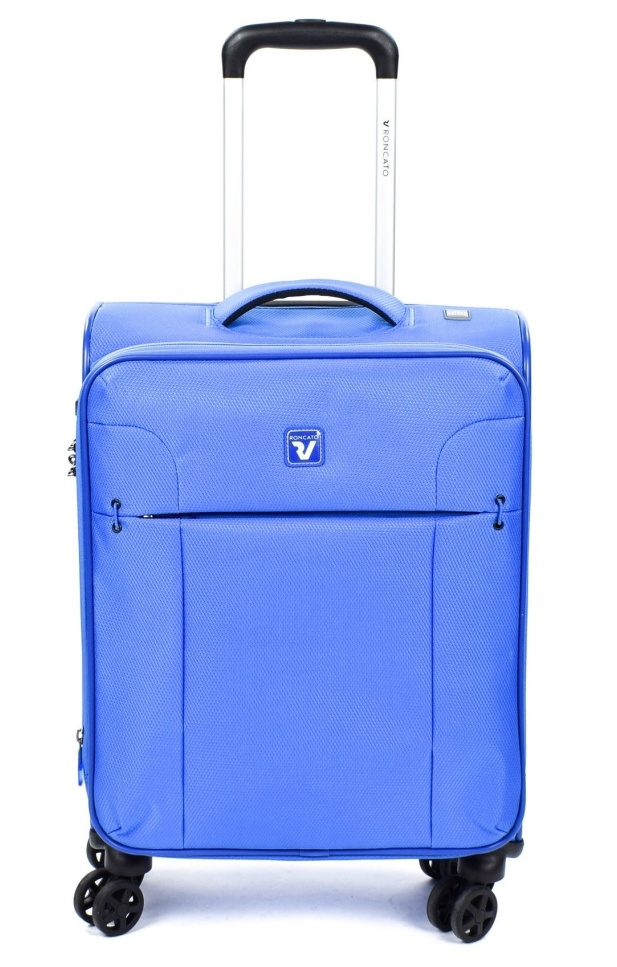 Cestovní kufr Roncato Evolution 4W S 417423-18 42 L modrá