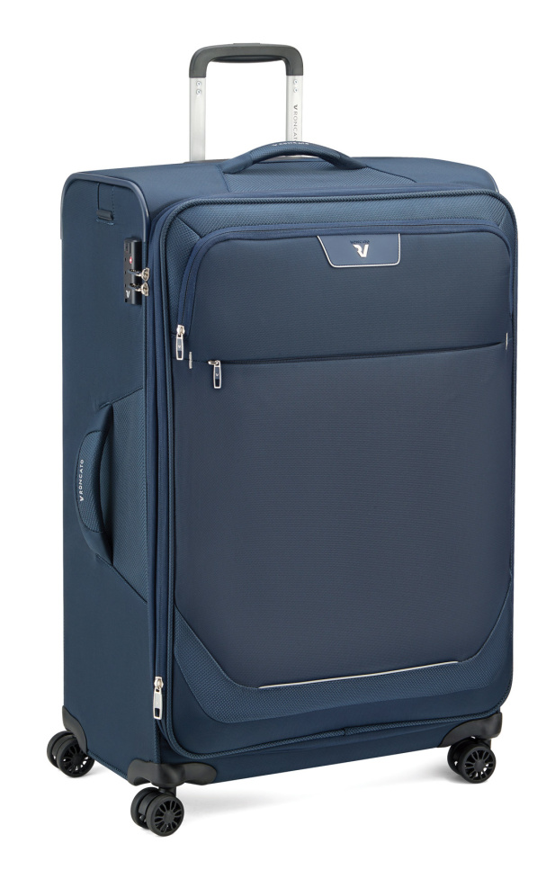 Cestovní kufr Roncato Joy 4W L 416211-23 98 L modrá