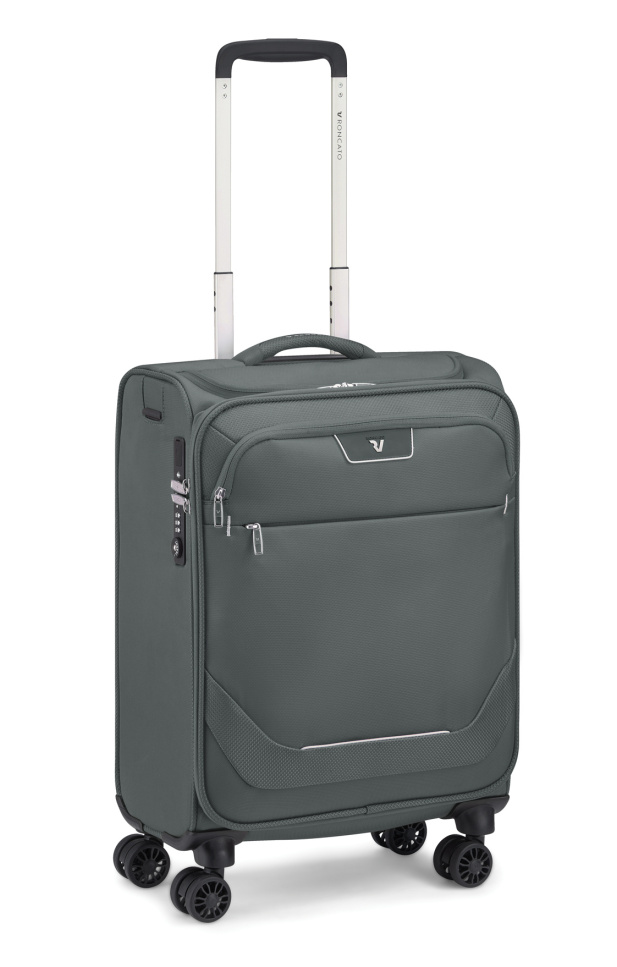 Cestovní kufr Roncato Joy 4W S USB 416223-22 42 L šedá