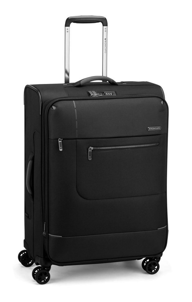 Cestovní kufr Roncato Sidetrack M 415272-01 62 L černá