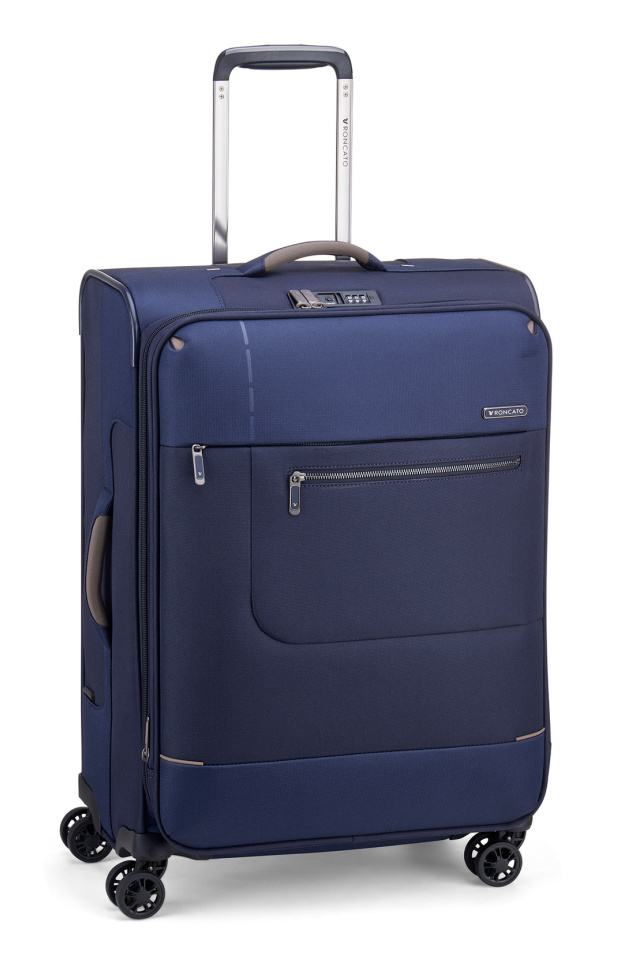 Cestovní kufr Roncato Sidetrack M 415272-23 62 L modrá