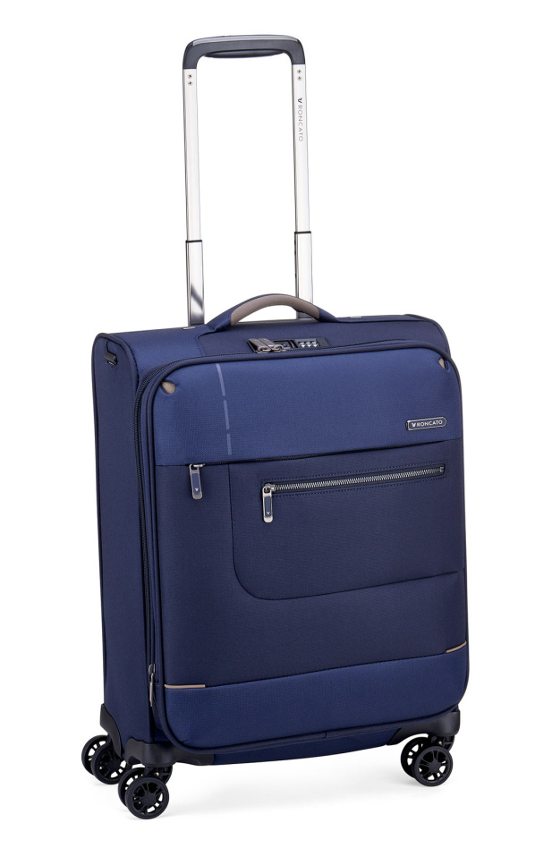Cestovní kufr Roncato Sidetrack S 415273-23 40 L modrá