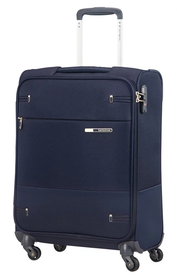 Cestovní kufr Samsonite BASE BOOST 4W S 38N003-41 39 L modrá