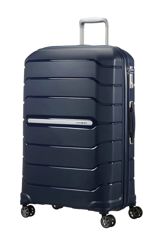 Cestovní kufr Samsonite Flux 4W L CB0003-41 108 L modrá