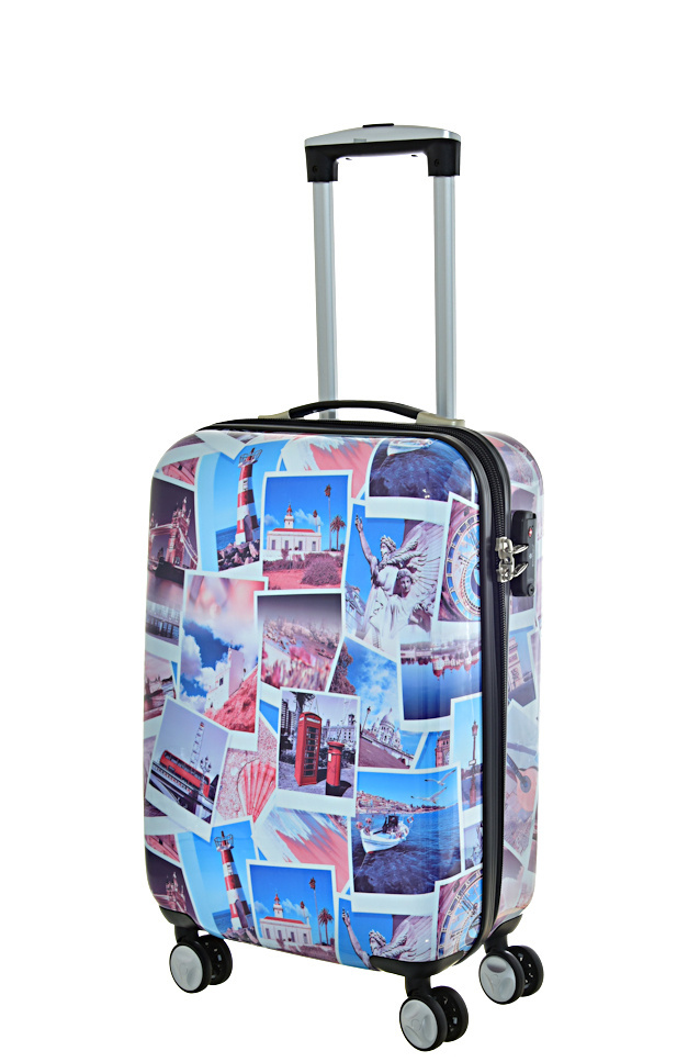 Cestovní kufr Snowball PC 4W S D85803-55-00 35 L vícebarevná