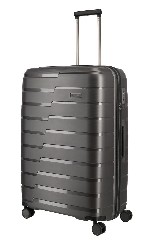 Cestovní kufr Travelite AIR BASE 4W L 75349-04 105 L antracitová