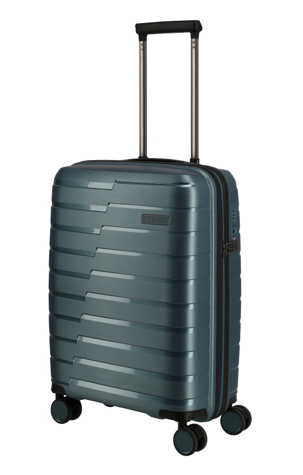 Cestovní kufr Travelite AIR BASE 4W S 75347-25 37 L modrá