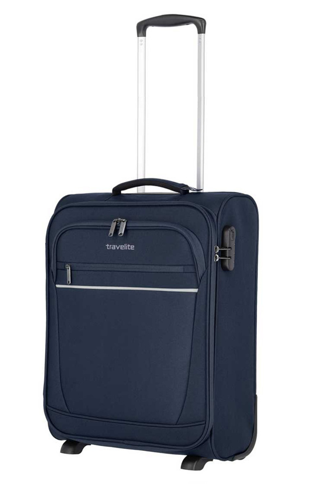 Cestovní kufr Travelite Cabin S 55 90237-20 39 L modrá