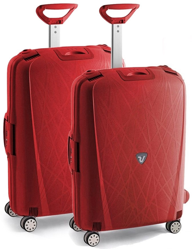Cestovní kufry set 2ks Roncato Light M,L 500710-09 189 L červená