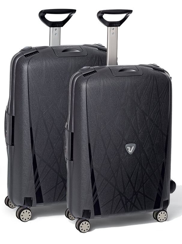 Cestovní kufry set 2ks Roncato Light M,L 500710-01 189 L černá