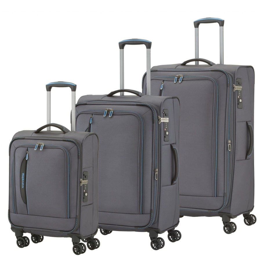 Cestovní kufry set 3ks Travelite Crosslite S,M,L