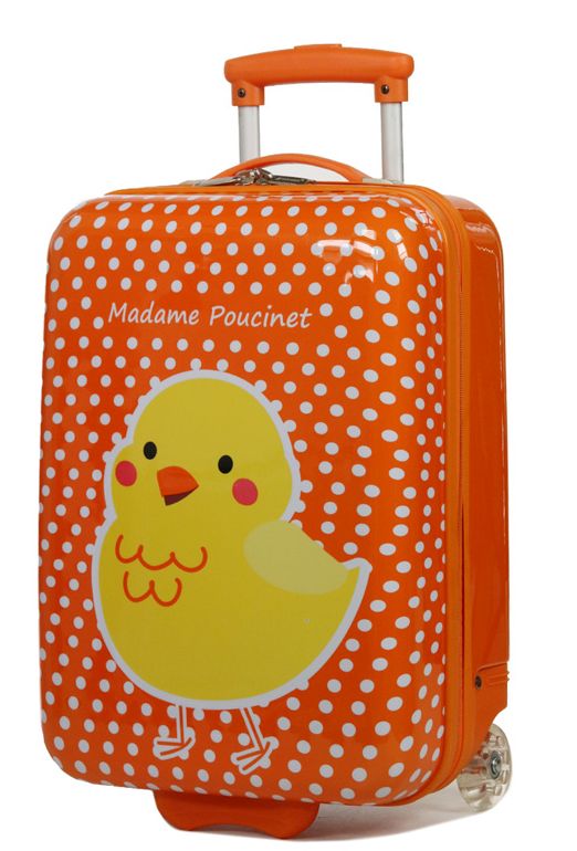 Dětský kufr Madisson Poucinet 2W SX P85118-45-17 28 L oranžová
