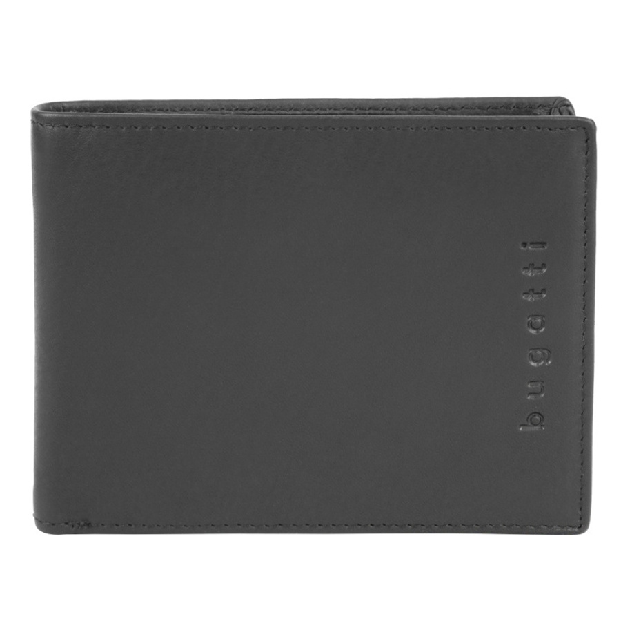 Pánská peněženka Bugatti Romano flap 493993-01 černá